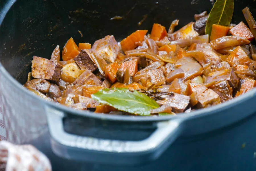 Bourguignon végétal