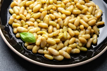 Les flageolets cuisinés
