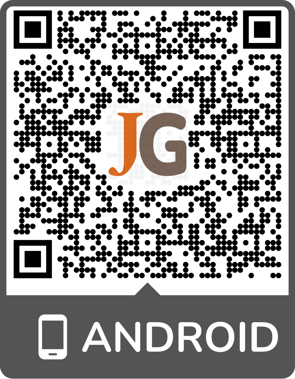 QR code d'installation de l'appli Joyeux Gourmet sur Android Google Play
