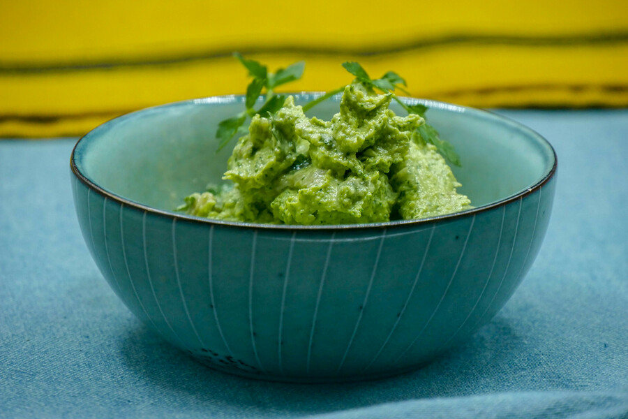 Sauce verte au sésame