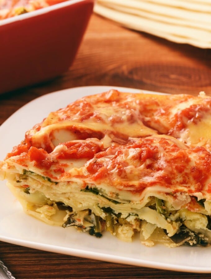 Lasagnes à la ricotta et aux épinards