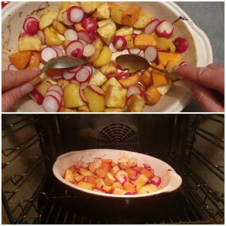 Légumes rôtis, sauce au tahin - Instruction 5