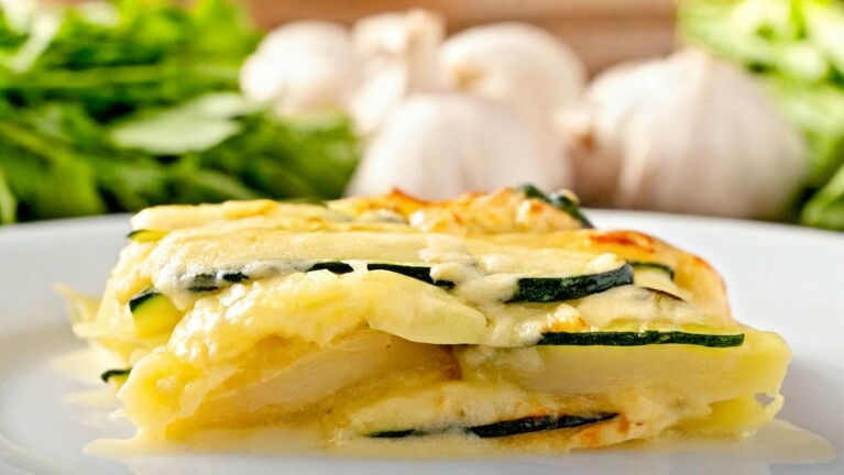 Gratin dauphinois de courgettes