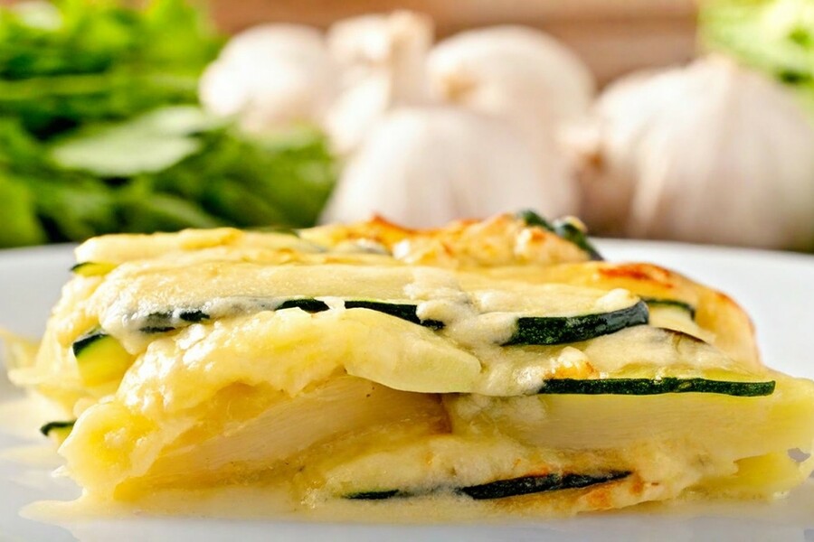 Gratin dauphinois de courgettes