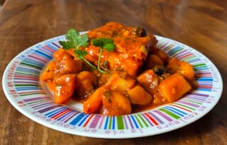 Fricot de morue à la Provençale