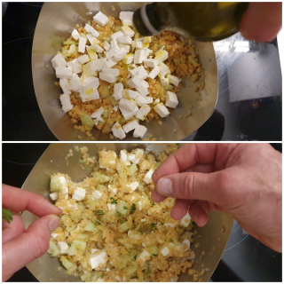 Salade lentilles corail, concombre, féta - Instruction 5