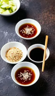 Vinaigrette japonaise au miso et au citron