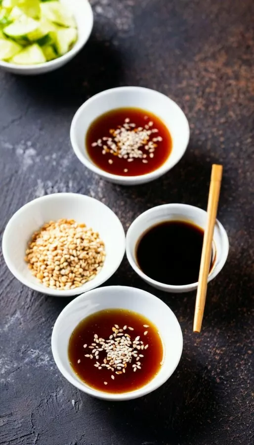 Vinaigrette japonaise au miso et au citron