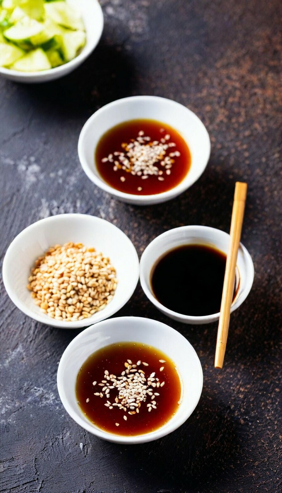 Vinaigrette japonaise au miso et au citron