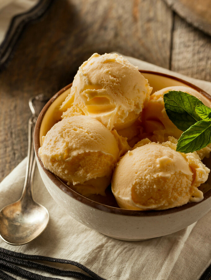 Ma glace maison vanille mascovado