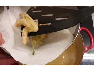 Mes beignets de fleurs de courgettes faciles - Instruction 10