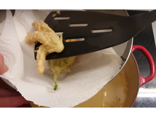 Mes beignets de fleurs de courgettes faciles - Instruction 10