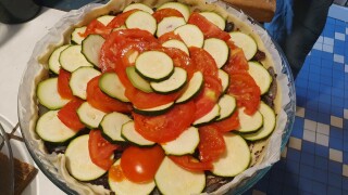 Tarte bayadère aux légumes d’été - Instruction 4