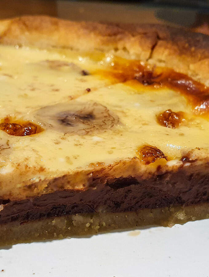 Ma Tarte Banane Chocolat