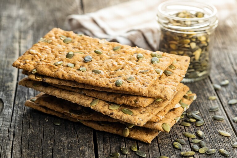 Crackers maison aux céréales