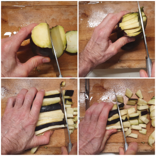 Mijoté d’aubergines et haricots rouges au lait de coco - Instruction 0
