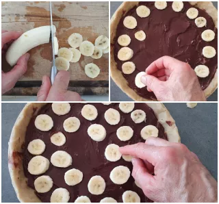 Ma Tarte Banane Chocolat – Instruction 6 Ma Tarte Banane Chocolat - Instruction 6
