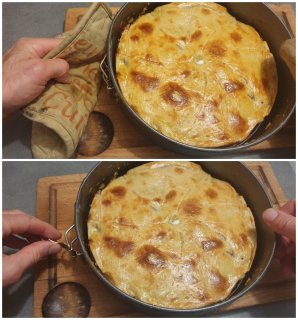 Tatin au chèvre et légumes d’été - Instruction 10