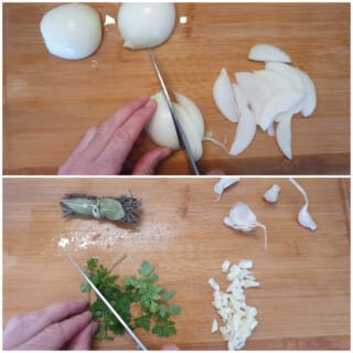 Ratatouille niçoise traditionnelle – Instruction 1 Ratatouille niçoise traditionnelle - Instruction 1