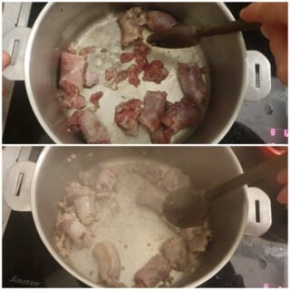 Ragoût de côtes de blettes, saucisse de Toulouse - Instruction 2