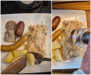 Choucroute garnie alsacienne facile et rapide - Instruction 7