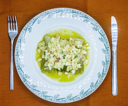 Mes poireaux vinaigrette faciles