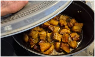 Poitrine de porc au caramel - Instruction 8