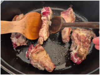 Agneau braisé aux haricots blancs et au yaourt – Instruction 2 Agneau braisé aux haricots blancs et au yaourt - Instruction 2