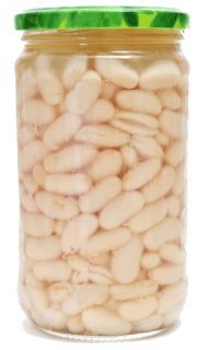 Image de haricots blancs en conserve