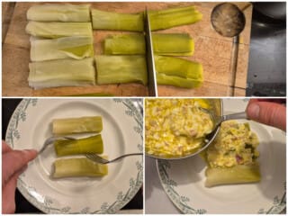 Mes poireaux vinaigrette faciles - Instruction 6