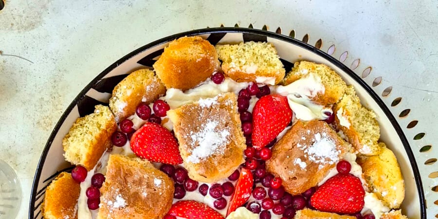 Charlotte aux fruits rouges