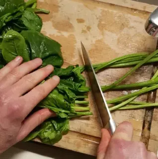 Gâteau d’épinards