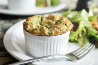 Mon soufflé aux épinards facile Mon soufflé aux épinards facile