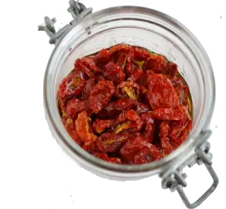 La tomate confite en cuisine : origines, diététique et préparation