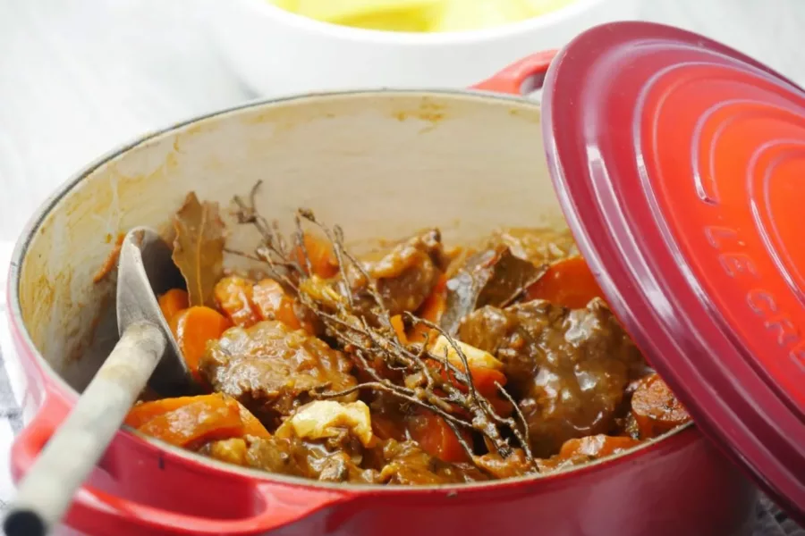 Boeuf braisé aux carottes
