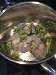 Quenelles de crevettes