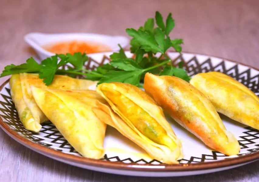 Samoussa Boeuf Curcuma