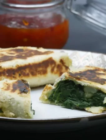 Samosa aux épinards